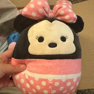 Squishmallows Pink and Black Stuffed Animal